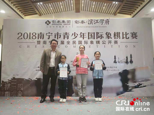 【唐已审】【供稿】2018年南宁市青少年国际象棋赛开战
