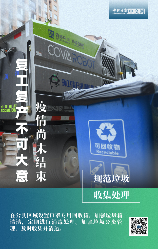 【中国日报网】海报 | 疫情尚未结束 复工复产不可大意