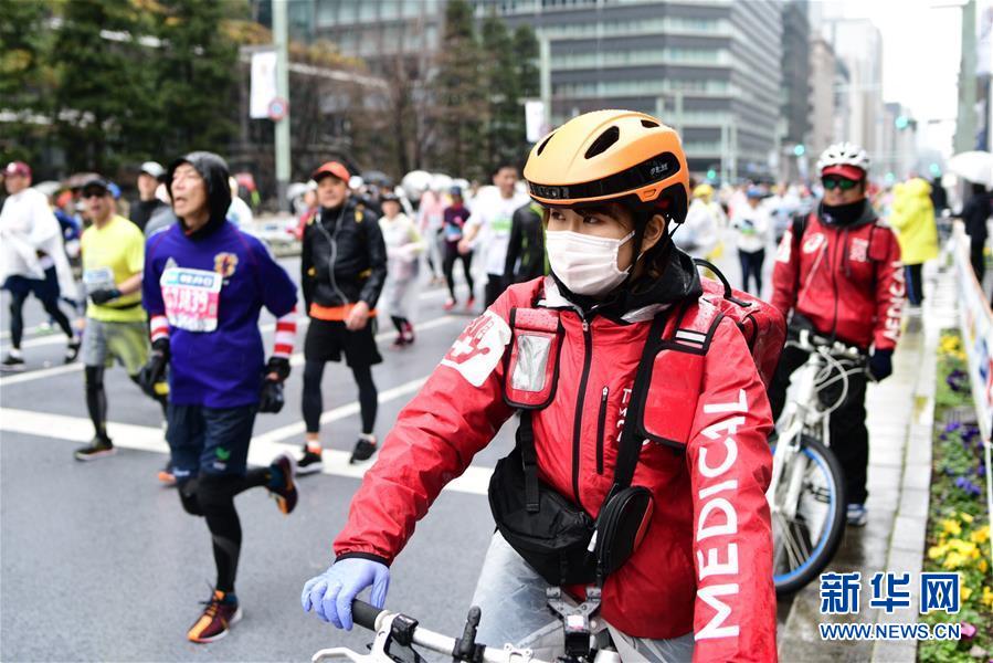 中日合作智能头盔首次用于东京马拉松