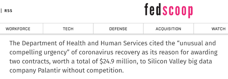 美国多位公共卫生专家发信抨击政府新规 白宫执意更换数据系统幕后赢家是谁?