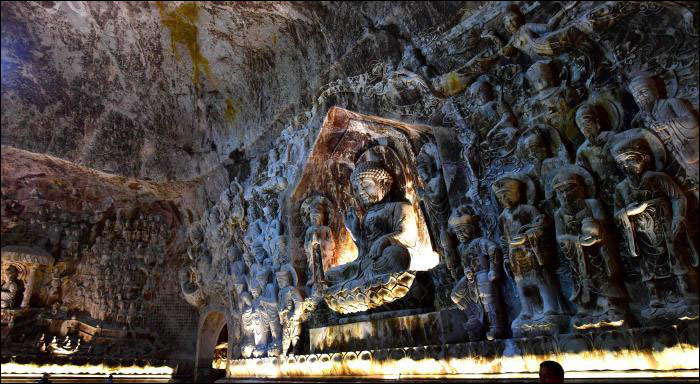 ชาวบ้านบริจาคเงินนับร้อยล้านหยวนสร้างถ้ำพระพุทธรูปขนาดกว่า 20,000 ตารางเมตรในมณฑลฝูเจี้ยน_fororder_200815juanjianfodong2