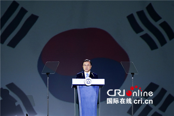 韓國舉行光復節75週年紀念儀式 總統文在寅稱韓國已做好隨時與日本對話的準備_fororder_038