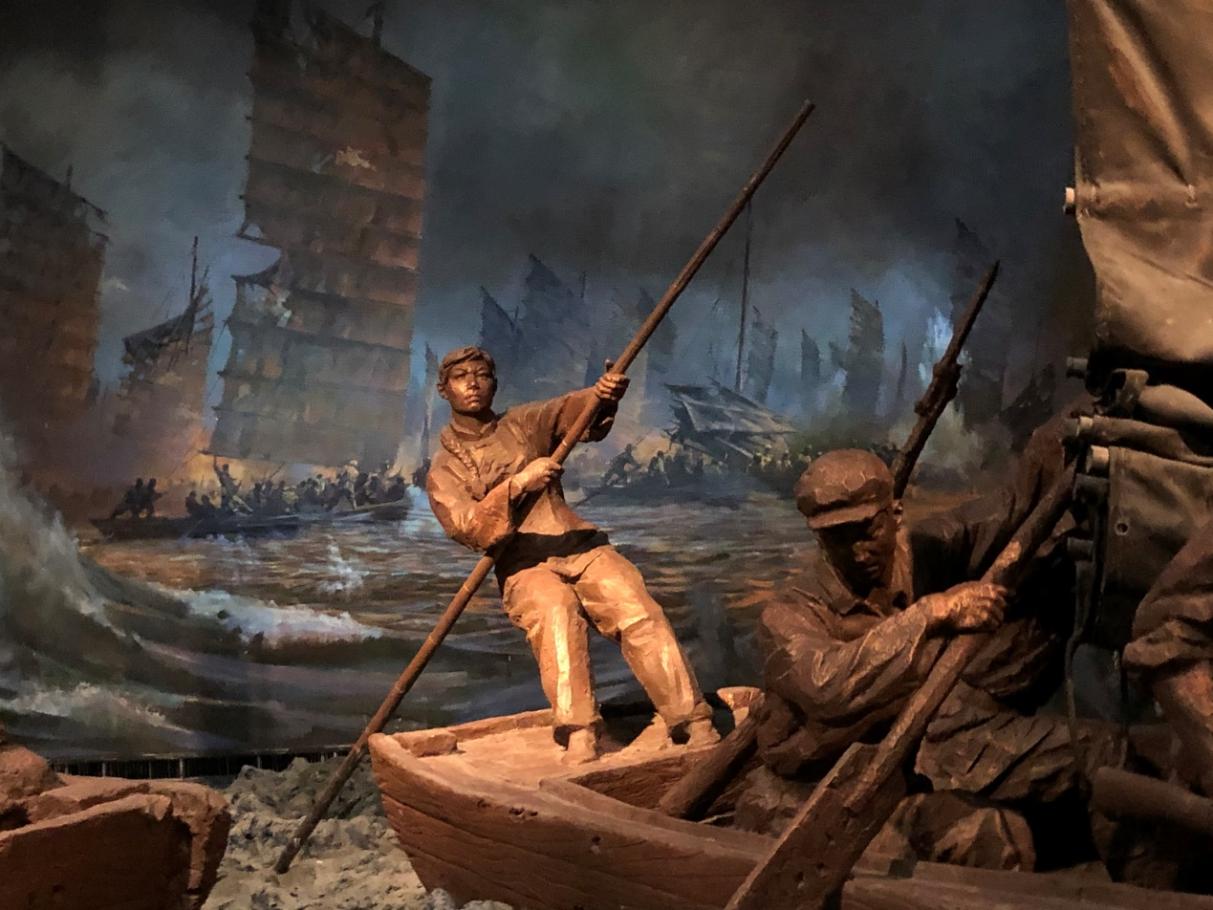 鉴往知来，跟着总书记学历史丨忆渡江，传承革命到底精神