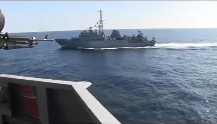 中新网■距离仅55米！美俄军舰“危险接近” 双方各执一词