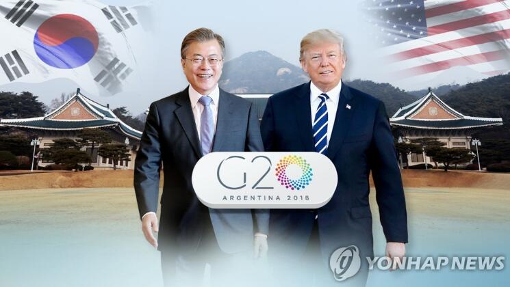白宫：特朗普G20峰会期间将与韩国总统文在寅举行会晤