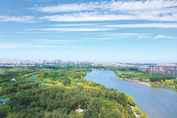 北京:运河畔古村建起城市绿心 北京:运河畔古村建起城市绿心