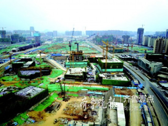 济南市委书记王忠林调研十个重点项目 “点明”济南发展重点