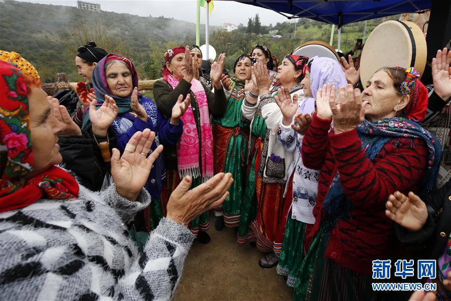 #新华网#阿尔及利亚柏柏尔人庆祝新年