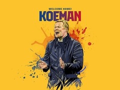 科曼出任巴萨一线队主教练 签约至2022年6月