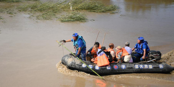 มณฑลเสฉวนอพยพชาวบ้านตำบลเถี่ยหลูกว่า 1,300 คนหนีภัยน้ำท่วม_fororder_sichuan1