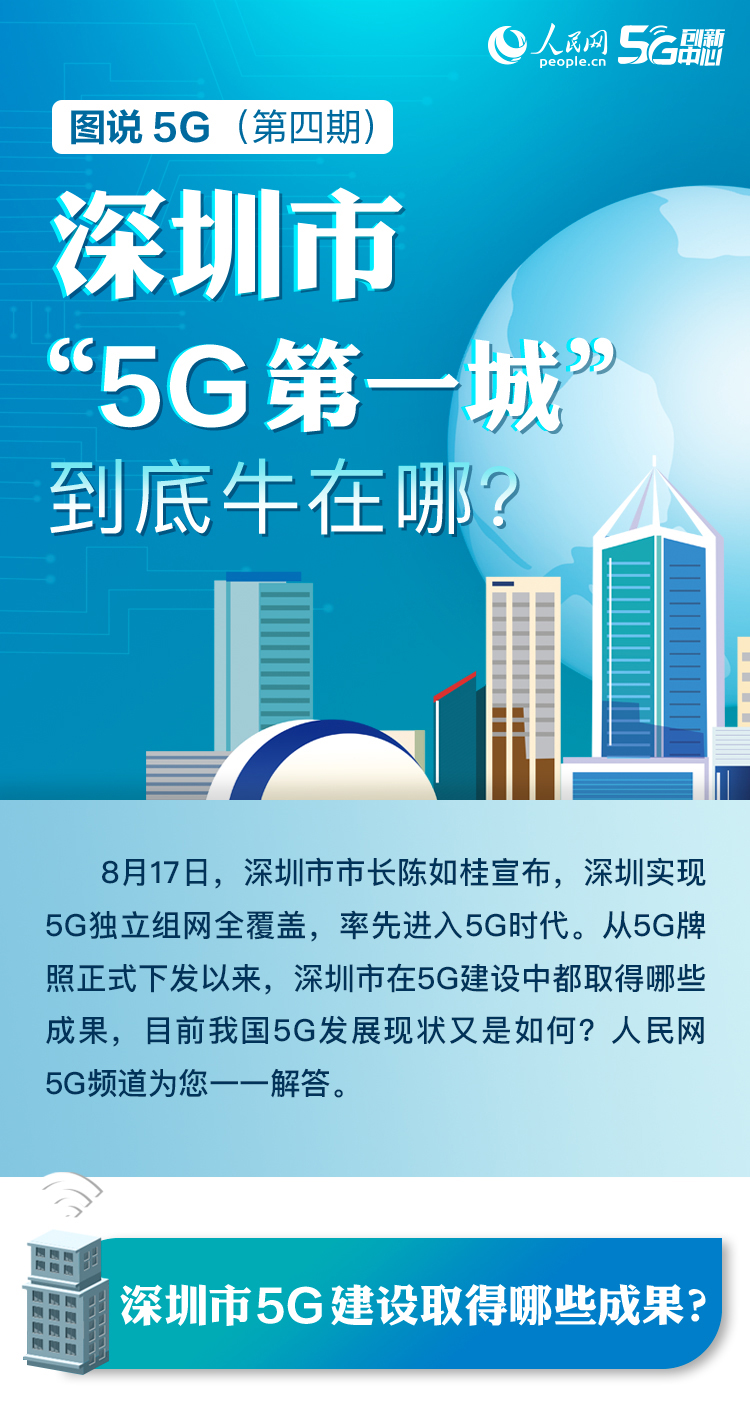 深圳市“5G第一城”到底牛在哪？