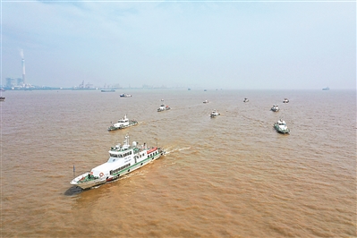 长江流域非法捕捞工作联合巡查开展
