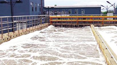 省百大项目饶河镇污水处理二期工程进入试运行阶段