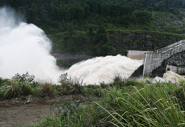 自贡荣县:小井沟水库挡水1.6亿立方米 积极发挥防洪能力