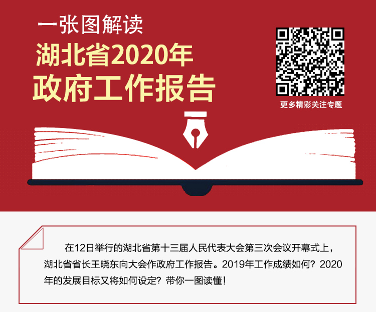 一图解读湖北省2020年《政府工作报告》
