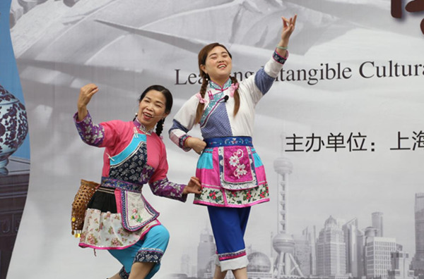 【上海】【专稿专题】浦东机场举办迎接进博会文化展演 多彩中华文化惊艳世界