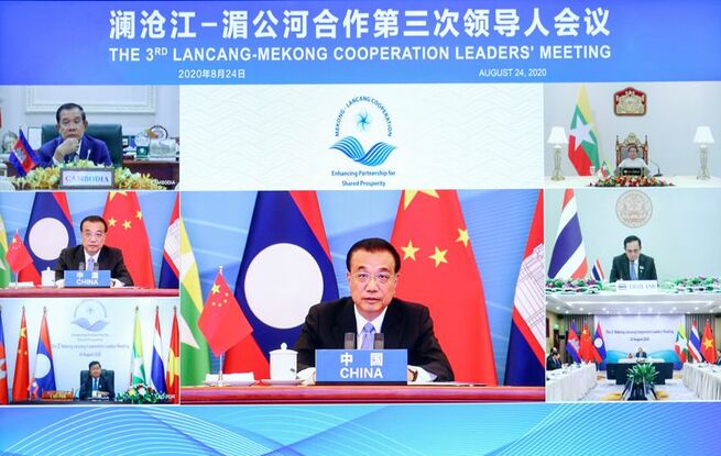 李総理　瀾滄江・メコン川協力第3回首脳会議に出席_fororder_3-2