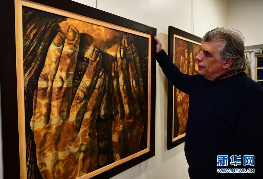 战争“浸染”画作——记风格转变的叙利亚画家达尔维什 战争“浸染”画作——记风格转变的叙利亚画家达尔维什