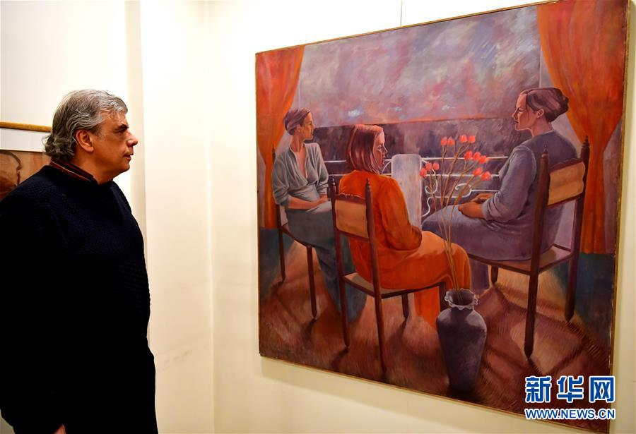 战争“浸染”画作——记风格转变的叙利亚画家达尔维什 战争“浸染”画作——记风格转变的叙利亚画家达尔维什