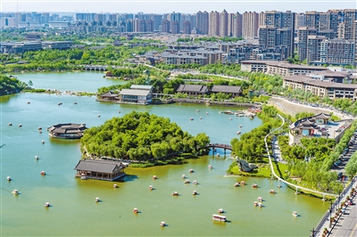 建设国家中心城市 让西安天更蓝水更绿