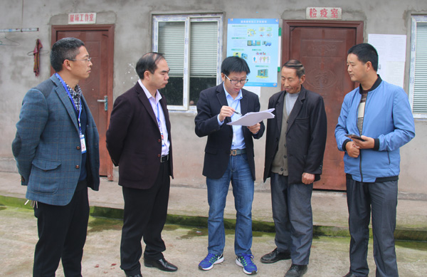 图片默认标题_fororder_到屠宰场督查指导工作，宣传非洲猪瘟疫情防控