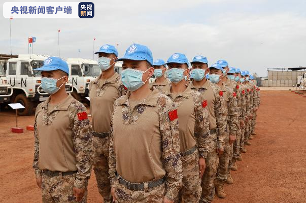 中国第八批赴马里维和部队首次通过联合国网上装备核查