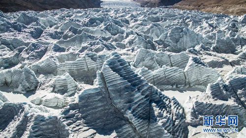 Ang Gangbu Glacier sa Tibet