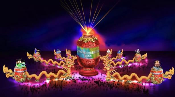 2020唐山南湖春节灯会将于1月17日至2月24日举办