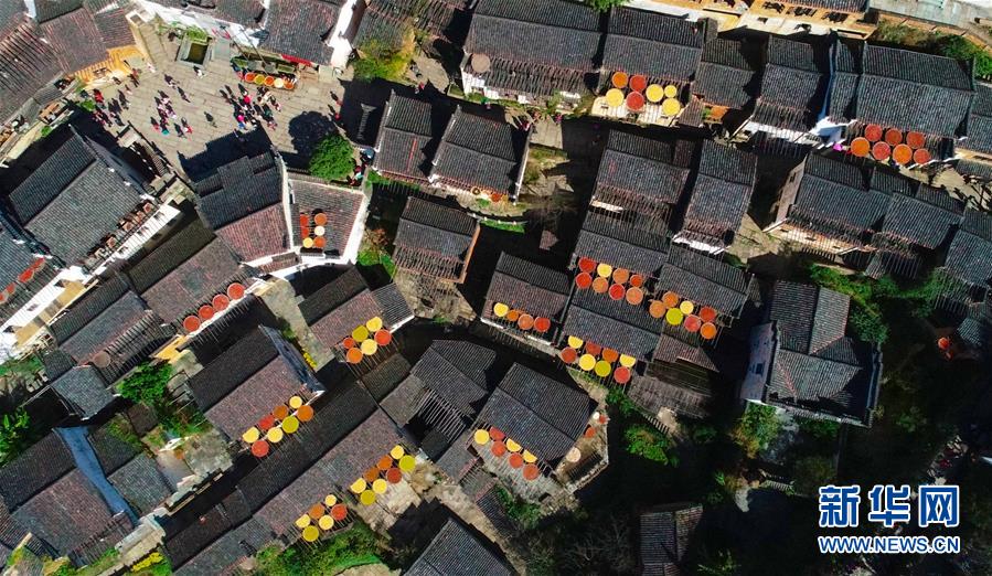 初冬婺源美如画