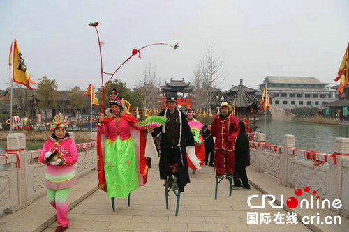【河南原创 急稿 】感受传统中国年 2020开封（朱仙镇）年文化节开幕