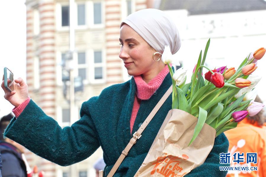 「新华网」荷兰迎来郁金香日