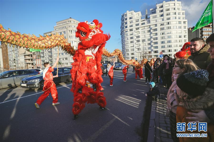 「新华网」比利时举办“欢乐春节”农历新年庆祝活动