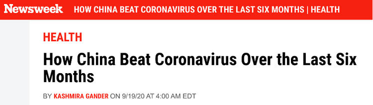 外媒:中国是如何成功控制住新冠疫情的