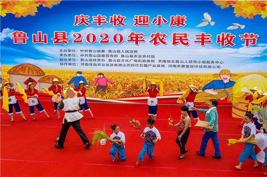 【B】平顶山市鲁山县2020年农民丰收节开幕
