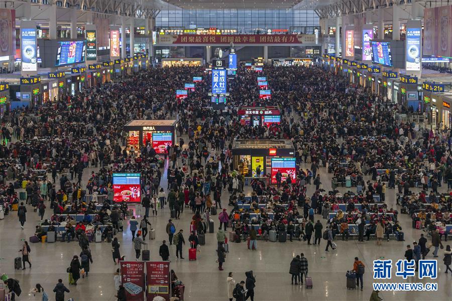 #新华网#长三角铁路迎来春节前客流高峰