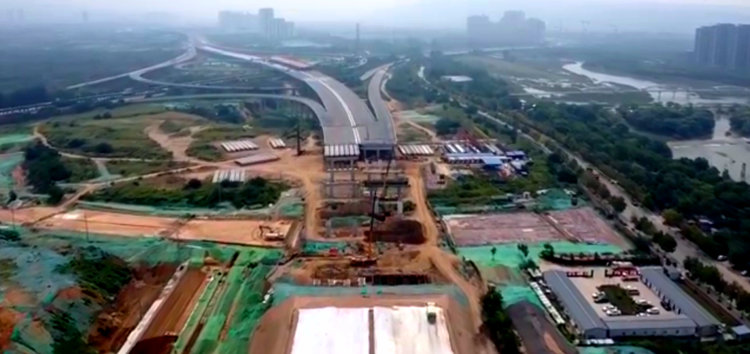 【灞桥•项目建设】灞桥区洪庆新城西区骨干路网建设进展顺利