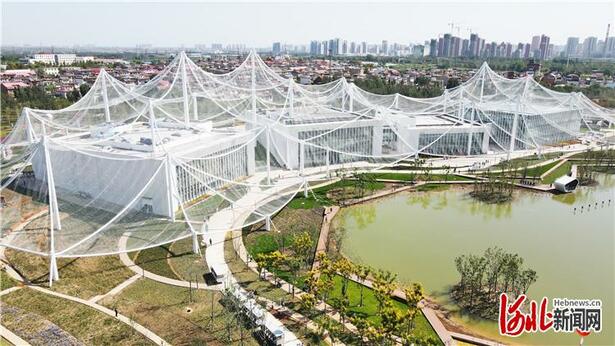 河北省第四届(邯郸)园林博览会在河北邯郸开幕