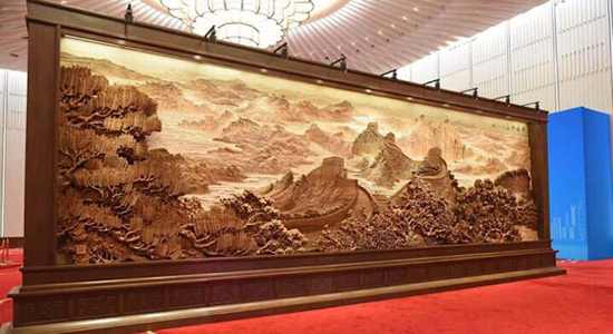 中国元素 国际表达 百余件艺术品点缀进博会