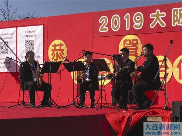 大连神谷天空管乐团萨克斯四重奏首次亮相日本大阪赢得赞誉