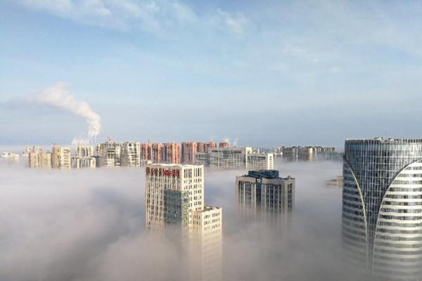 เมืองทงเหลียว เขตมองโกเลียใน กลางหมอกหนา_fororder_tongliao1