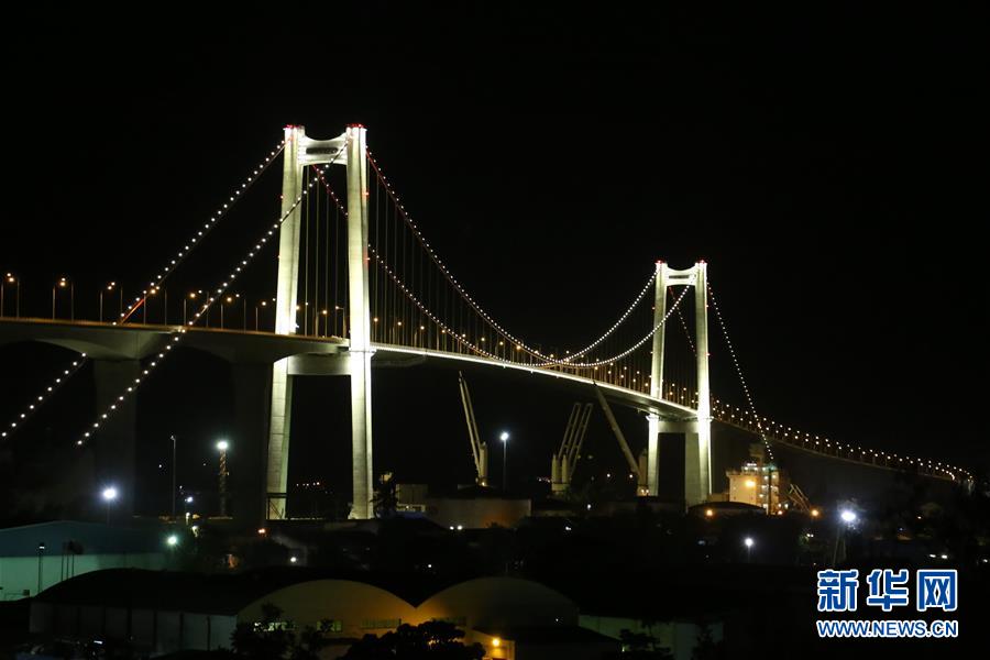 中企承建大桥献礼莫桑比克首都建城131周年