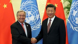 习近平与古特雷斯的八次会见和一次通话都谈了这些大事