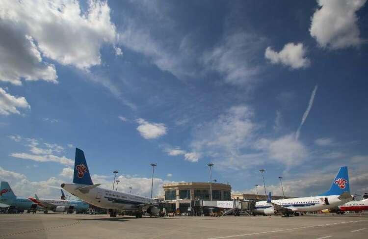 哈尔滨机场恢复航线航班 供图 哈尔滨太平国际机场