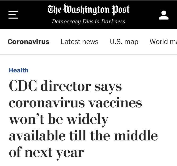 又有分歧！关于新冠疫苗和口罩 美疾控中心和白宫各执一词