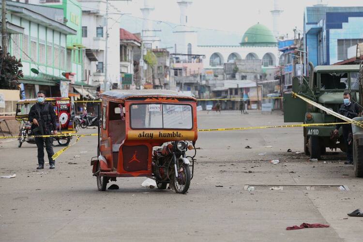 菲律宾霍洛市再次发现爆炸物 同一区域曾发生连环爆炸