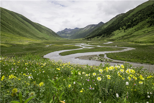 甘孜州道孚县守护绿水青山培育金山银山