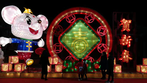 【杨宾】北京丰台“新春赏灯游园夜”开启 5000余盏彩灯将打造“最炫民族风”