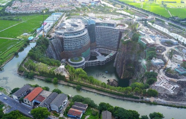 中国の斬新な新建築