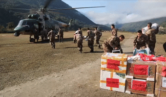 「中新网」新春走基层丨请收下这份特殊的空降年货...