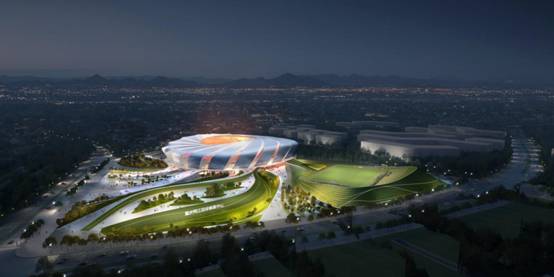 2023年亚洲杯重庆场馆设计方案出炉 将建成全国最大专业足球场之一